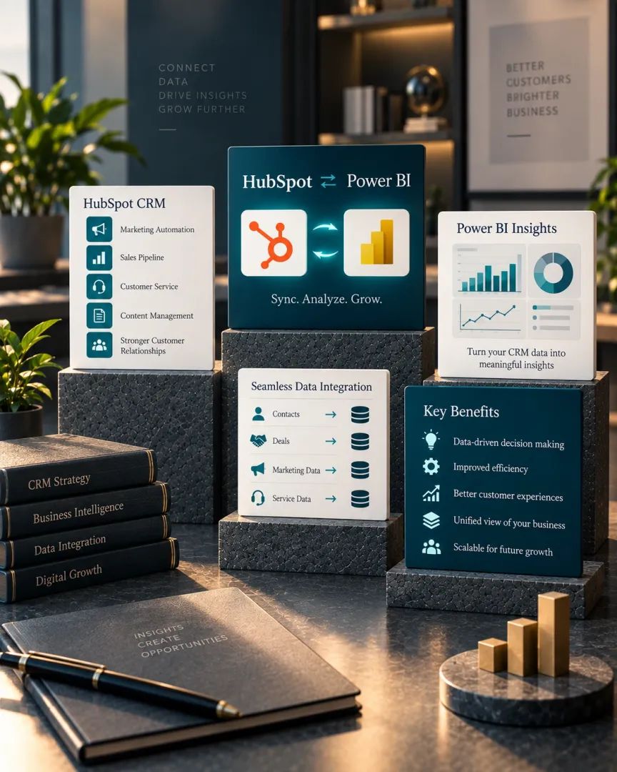 Integrating HubSpot and Power BI image