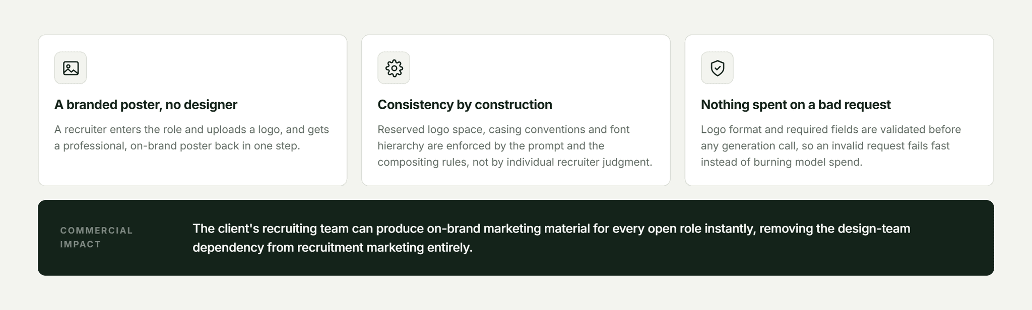 Pfactorial_Case_Study_Poster_Generator_Recruitment_Marketing image 4