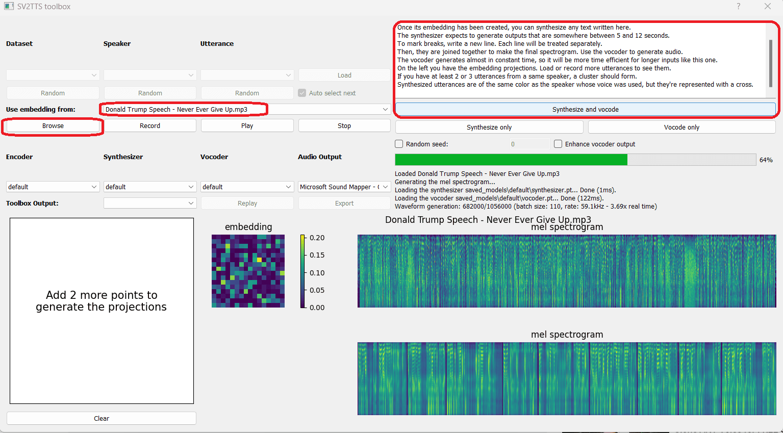 Voice cloning